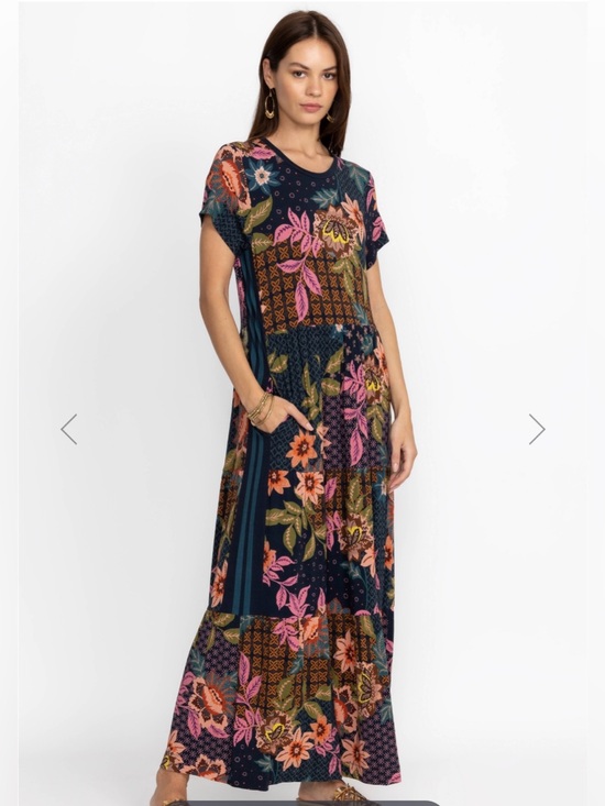 Johnny Was Dresses & Skirts - Johnny Was Delfino Cap Sleeve Maxi Dress Womens XS